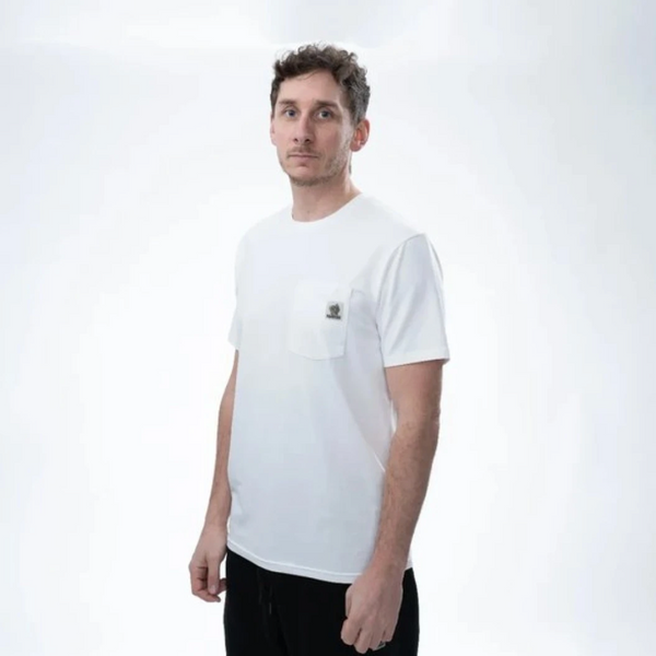 Футболка NASH MAKE IT HAPPEN BADGE T SHIRT WHITE M 5112 фото