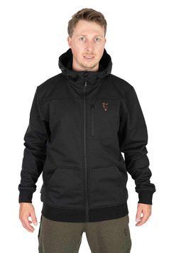 Куртка S FOX COLLECTION SOFT SHELL JACKET BLACK & ORANGE 2912558059 фото