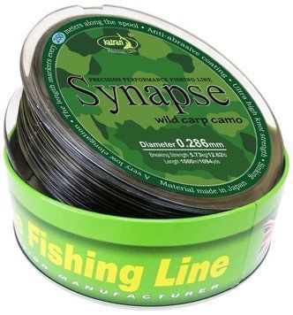 Волосінь Katran Synapse Wild Carp Camo 1000m (dark camo) 0.286mm 12.62lb				 7545653 фото