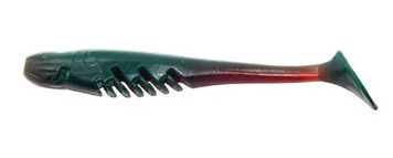 M5 Craft Monster Shad 4" Motor Oil Red #031 2357 фото