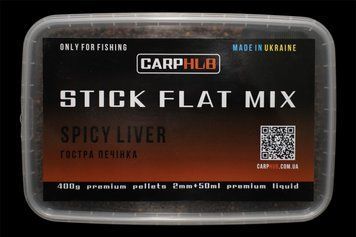 Stick Flat Mix 2в1 SPICY LIVER (Гостра печінка) + Liquid 50 ml  2932855623 фото