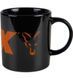 Кружка керамічна Fox Black And Orange Ceramic Mug 350 ml 1746 фото 2