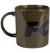 Кружка Керамічна FOX GREEN AND BLACK LOGO CERAMIC MUG, 350 МЛ 1747 фото 1