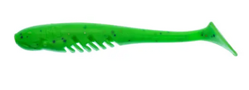 M5 Craft Monster Shad 4" Chartreuse Green Apple #053 2360 фото