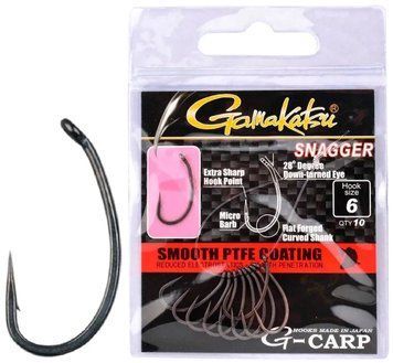 Гачок GAMAKATSU G-CARP SNAGGER №02 10шт 18503500200 фото