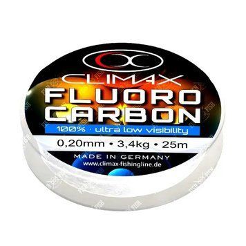 Флюорокарбон Climax Fluorocarbon 0.10mm 0.8 кг 50m 1954 фото