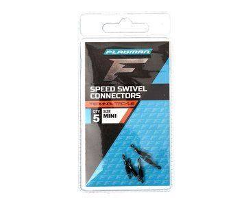 Конектор для повiдця швидкозмiнний Flagman Speed Swivel Connectors Mini 1505 фото