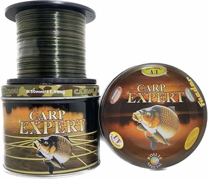 Волосінь Carp Expert Camou 0.30 мм 11,9 кг 1000 м  30103825 фото