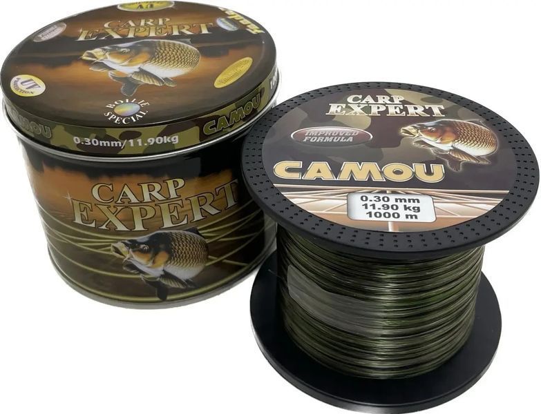 Волосінь Carp Expert Camou 0.30 мм 11,9 кг 1000 м  30103825 фото