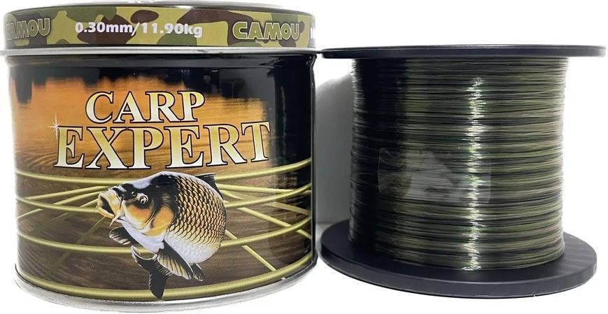 Волосінь Carp Expert Camou 0.30 мм 11,9 кг 1000 м  30103825 фото