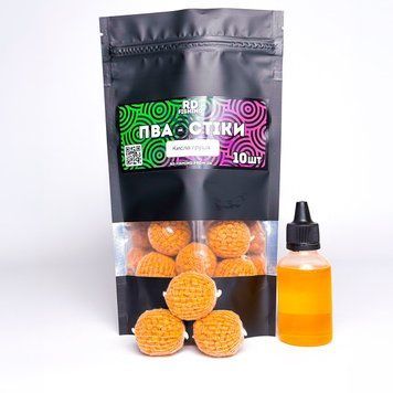 Готові ПВА стіки Кисла груша "Acid Pear" 10шт+Ліквід 50 мл 0018 фото