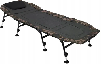 Коропове ліжко розкладачка Prologic Avenger Bedchair 8 Leg SVS65042, навантаження 120 кг, камуфляж 7098 фото
