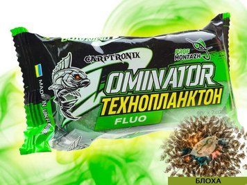 Технопланктон DOMINATOR "FLUORO" (2х90г) Блоха 1416 фото